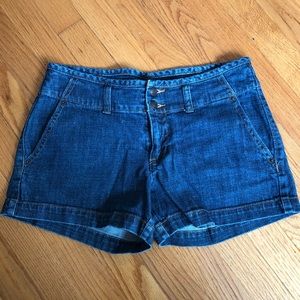 Denim shorts
